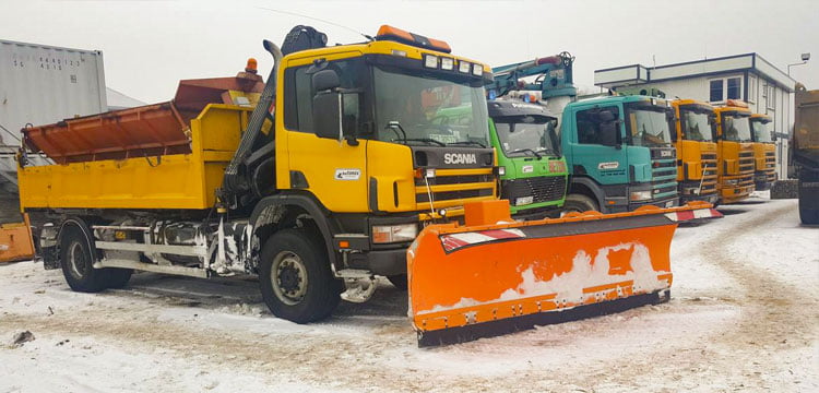 Odśnieżanie dróg, ulic, parkingów